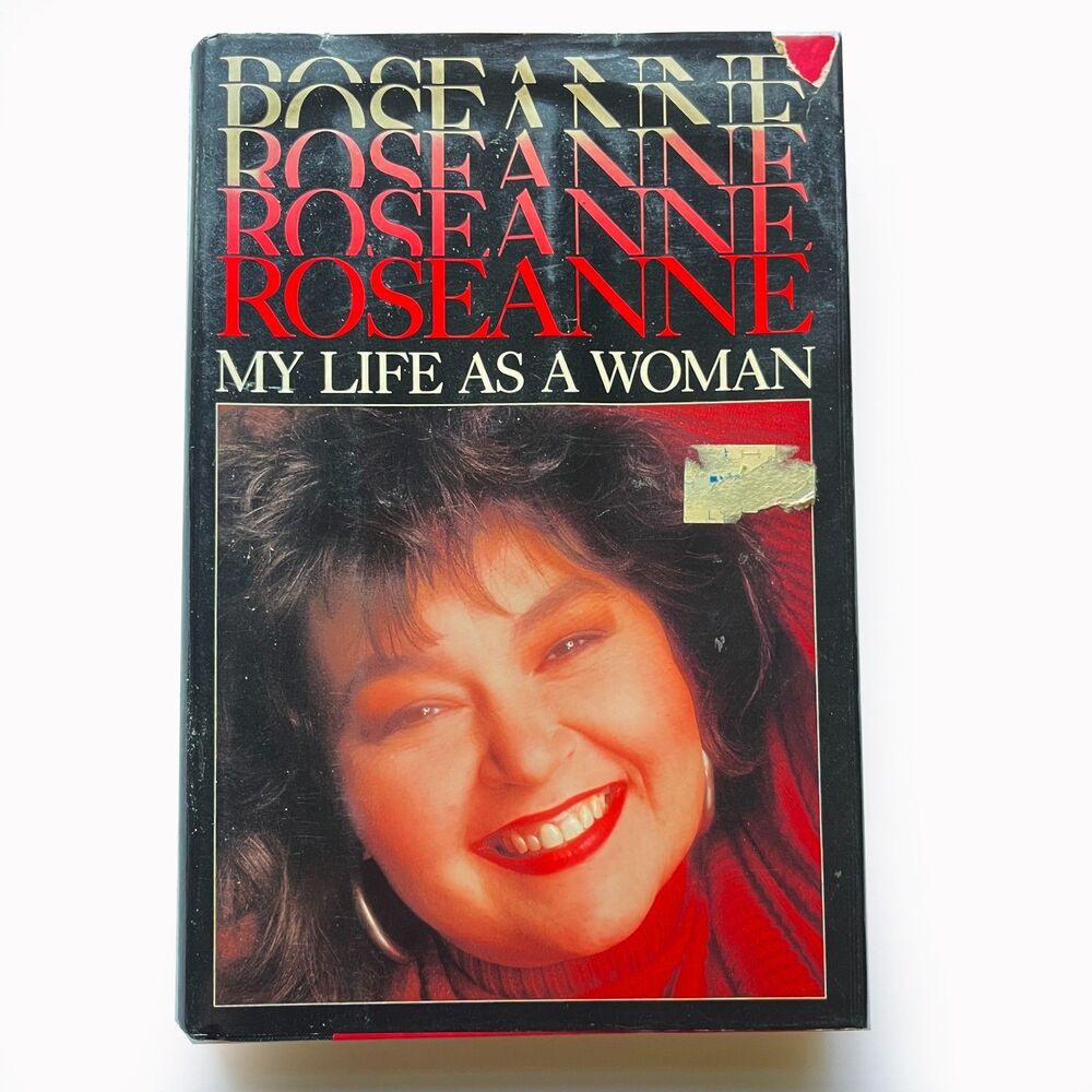 Roseanne: My Life As a Woman by Roseanne Barr Hardcover w/ Original Dust Jacket